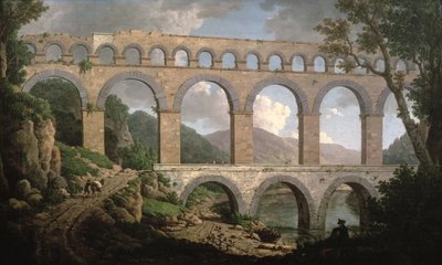 Pont du Gard, Nimes by William Marlow